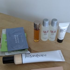 YSL Nu Bare Look Tint Nu 1 and samples